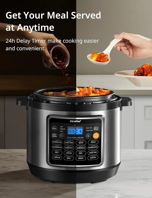 16 in 1 Electric Pressure Cooker Instant Multi Olla De Presion Non-Stick Pot Yogurt Maker Rice Cooker Slow