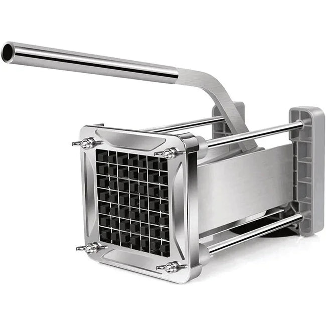 Free Delivery,French Fry Cutter, Professional Potato Cutter Stainless Steel with 1/2 Inch Blade Great for Carrot Cucumber Vegeta