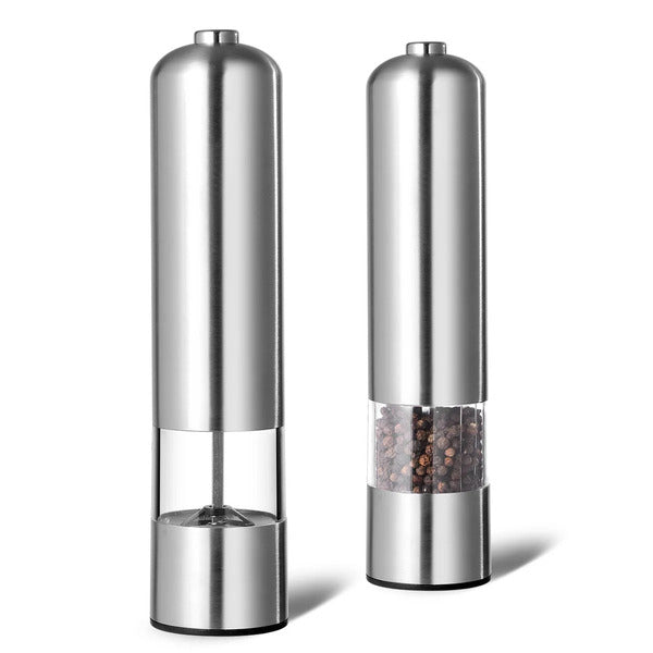 Automatic Salt Pepper Grinder Electric Spice Mill Grinder Seasoning Adjustable Coarseness