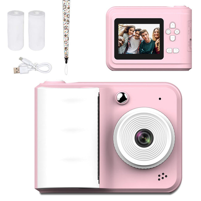 Instant Print Child Digital Camera with Larger Viewing and High-Resolution for Children's