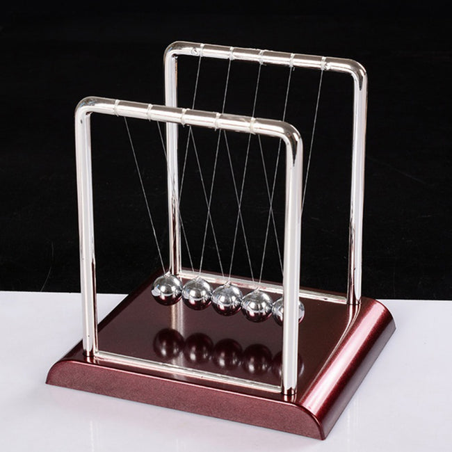 Newton Pendulum Ball Rotating Perpetual Motion Physical Science Pendulum Toy Craft Desktop