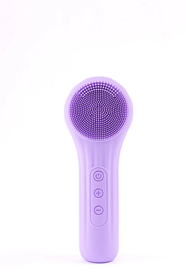Sonic Waterproof Facial Cleansing Brush for Men & Women Rechargeable Electric Face Scrubber Cleanser Brush