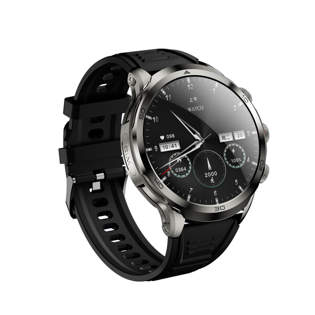 Smartwatch Android 4G with 256GB Storage GPS WIFI Sim Card Slot TikTok WhatsApp 1880Mah Battery