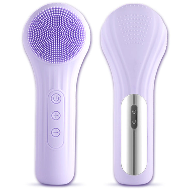 Sonic Waterproof Facial Cleansing Brush for Men & Women Rechargeable Electric Face Scrubber Cleanser Brush