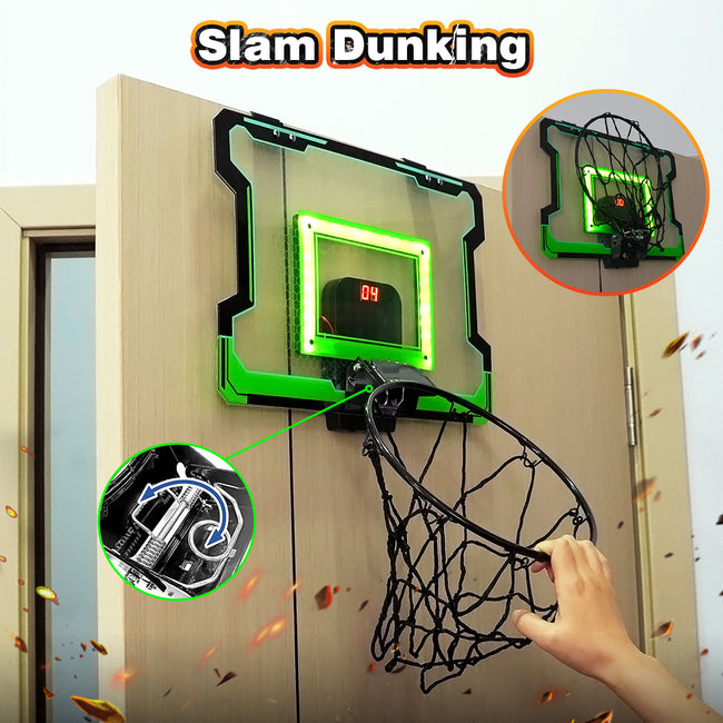 VATOS Mini Basketball Hoop Shooting Game Set Toy Electronic Score Board
