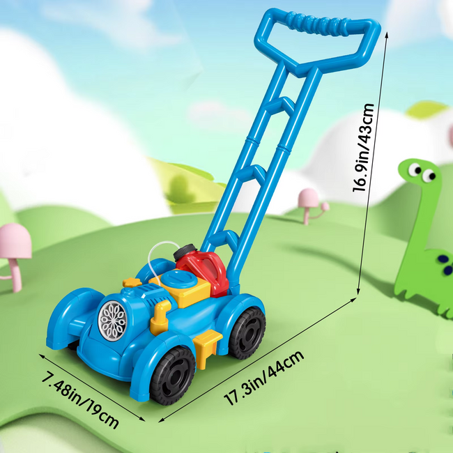 Kids Toys Tank Trolley Bubble Gun Machine Automatically Electric Soap Bubbles Car Outdoor Games