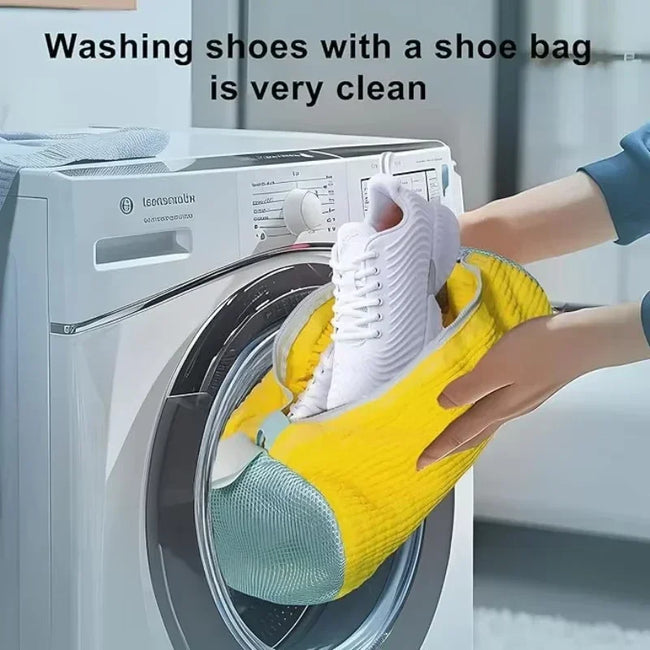 Durable Shoe Washing Machine Bag for All Shoe Types