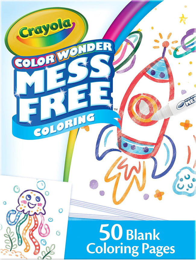 Crayola Color Wonder Magic Light Brush, Mess Free Kids Painting Set, Toddler Activities, Educational Toys