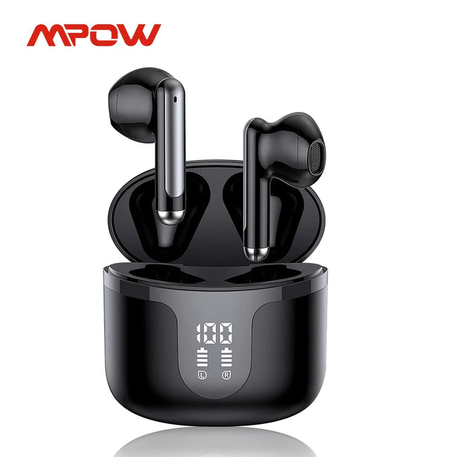 S47 True Wireless Bluetooth V5.3 Earphones with 35H Playback TWS Waterproof Earbuds for Iphone Huawei Xiaomi All Smartphone