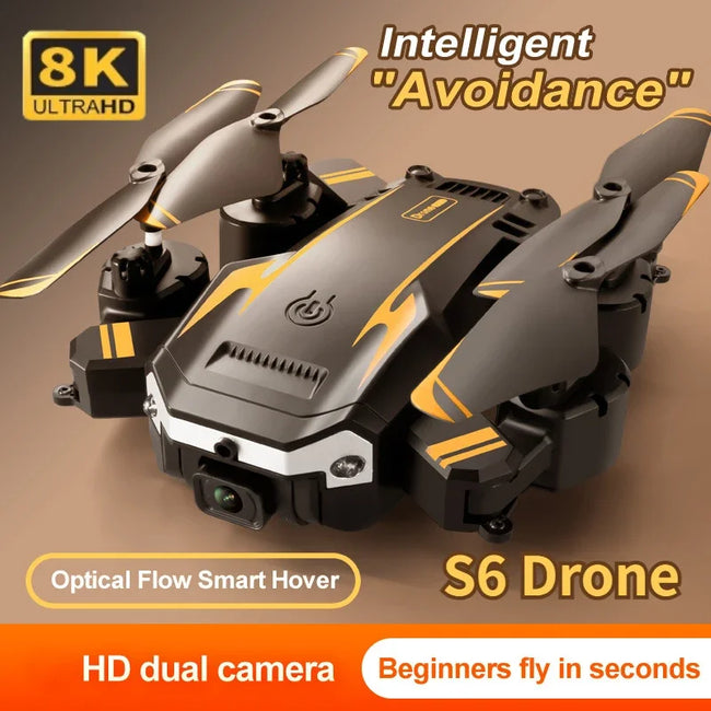 S6/G6 GPS Drone 4K Professional HD Camera Foldable Quadcopter RC Helicopter FPV WIFI Obstacle Avoidance C0 Dron Toys
