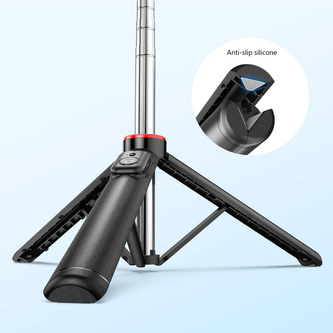 C13 C13D Long Handle Detachable Wireless Bluetooth Stable Tripod Selfie Stick Holder Monopod Stand for Cell Phone
