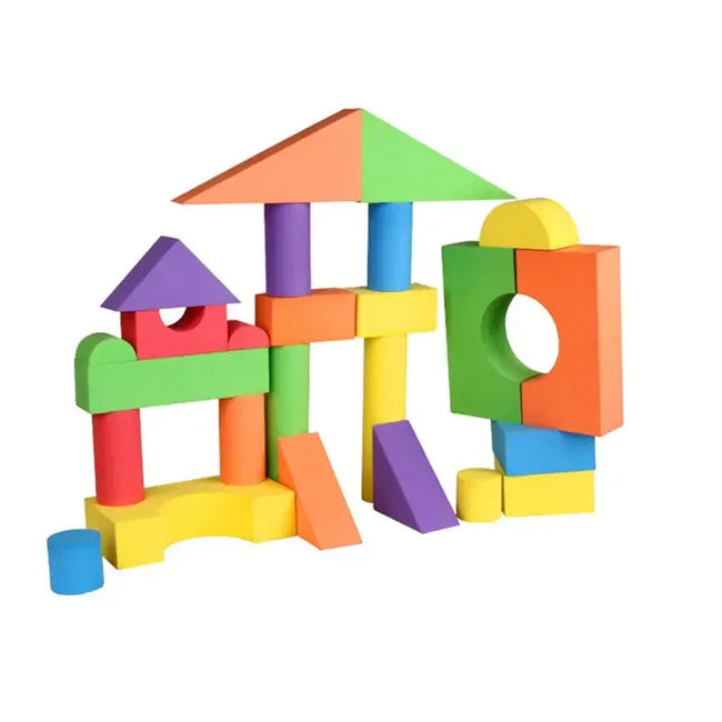 46 PCS Soft Foam EVA Building Block for Children High Quality Safe Construction Brick Toy Kids Baby Intelligence Educational Toy