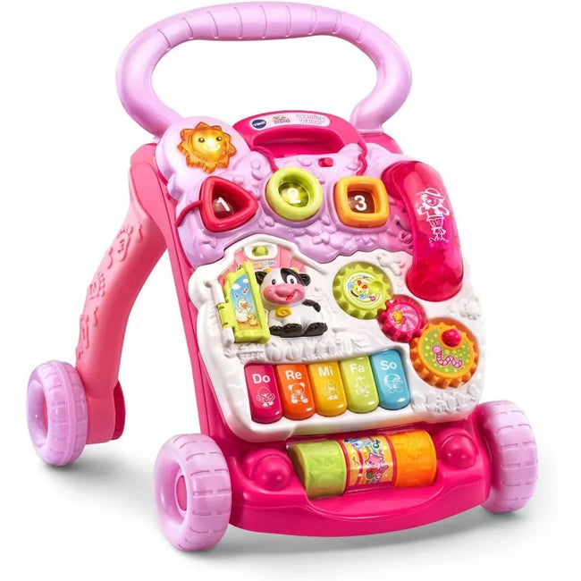 Sit-To-Stand Learning Walker (Frustration Free Packaging), Pink