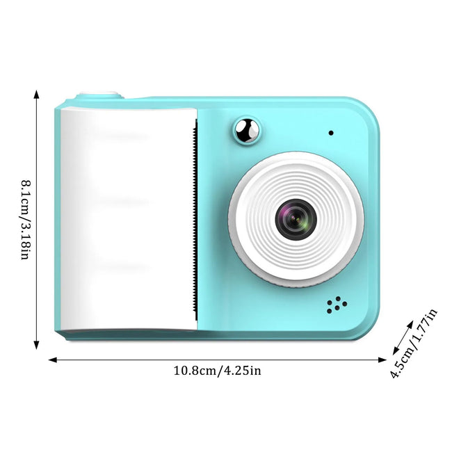 Instant Print Child Digital Camera with Larger Viewing and High-Resolution Design Gift for Children'S Day Thanksgiving MIAO-US