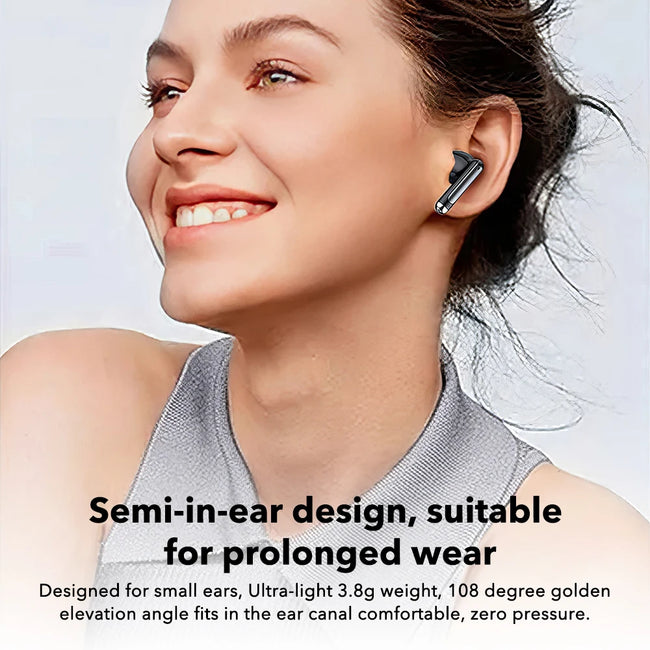 S47 True Wireless Bluetooth V5.3 Earphones with 35H Playback TWS Waterproof Earbuds for Iphone Huawei Xiaomi All Smartphone