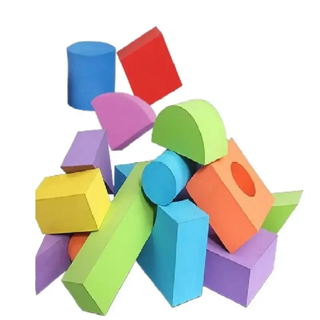 46 PCS Soft Foam EVA Building Block for Children High Quality Safe Construction Brick Toy Kids Baby Intelligence Educational Toy
