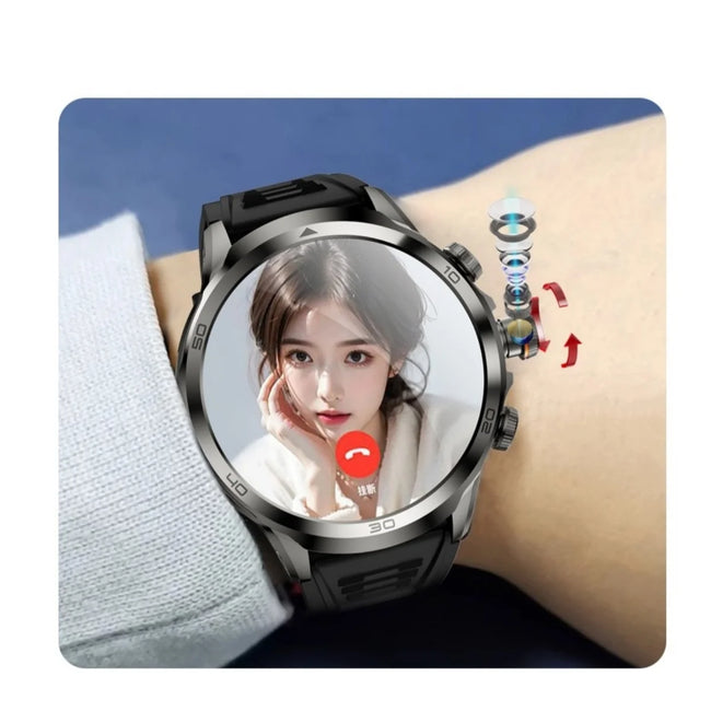 H19 Smart Watch Android 4G Smartwatch Men with 256GB Storage GPS WIFI Sim Card Slot Tiktok Whatsapp 1880Mah Battery