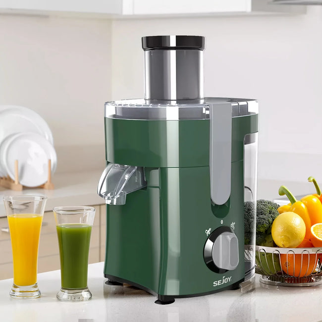 Centrifugal Juicer Machine Automatic Pulp Ejection Electric Citrus Juicer Extractor Machine Fruit Veg Blender