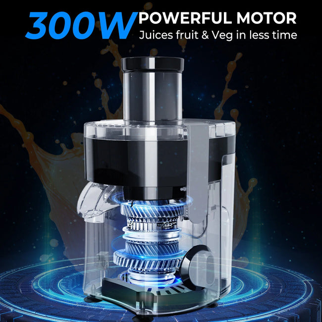 Centrifugal Juicer Machine Automatic Pulp Ejection Electric Citrus Juicer Extractor Machine Fruit Veg Blender