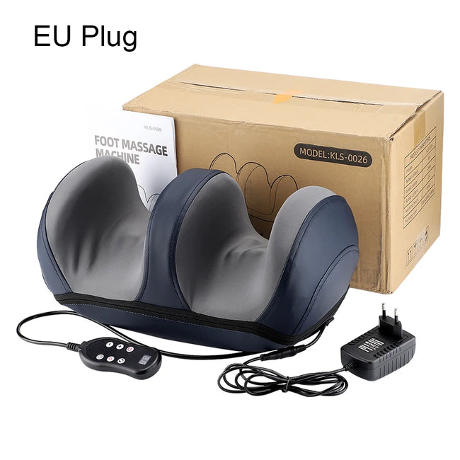 Electric Heating Foot Massager Remote Control Household Foot Massager Hot Compress Deep Relieve Fatigue Relaxation Muscle