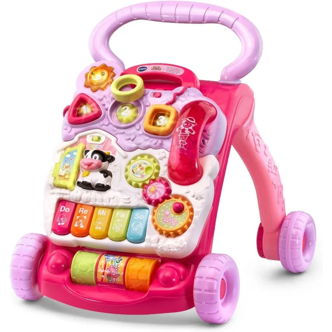 Sit-To-Stand Learning Walker (Frustration Free Packaging), Pink