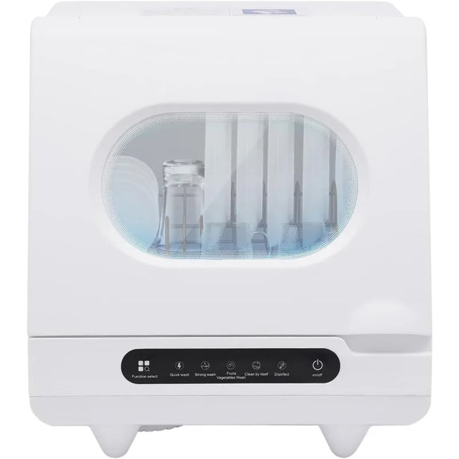 Countertop Dishwasher Portable Dishwasher with 5Lbuilt in Water Tank Mini Dish Washer with 5 Washing Programs and 360°Dual Spray