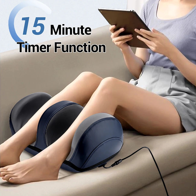 Electric Heating Foot Massager Remote Control Household Foot Massager Hot Compress Deep Relieve Fatigue Relaxation Muscle