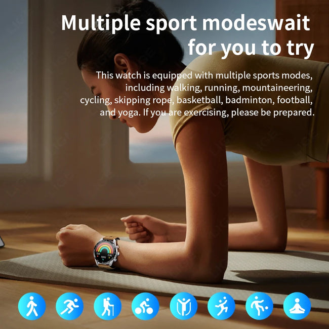 LIGE New Rugged Military GPS Smart Watch Men AMOLED HD Screen Heart Rate Bluetooth Call Waterproof Outdoor Men Smartwatch 2025