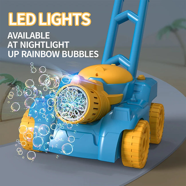 Kids Toys Tank Trolley Bubble Gun Machine Automatically Electric Soap Bubbles Car Outdoor Games Children Toys for Girls Gift