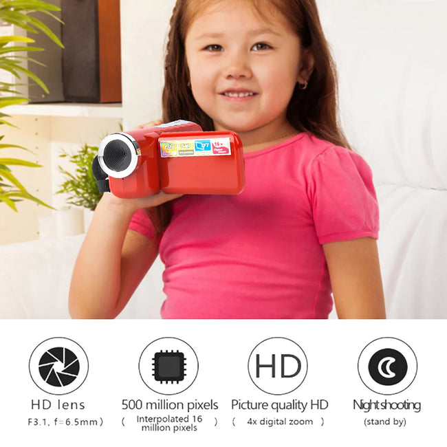 Digital Camcorder Video Camera Camcorder Portable Children Kids HD Digital Video Camera Camcorder with LCD Sceen