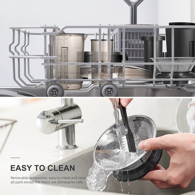 Juicer Machine, 500W Centrifugal Juicer Extractor with Wide Mouth 3” Feed Chute for Fruit Vegetable, Easy to Clean