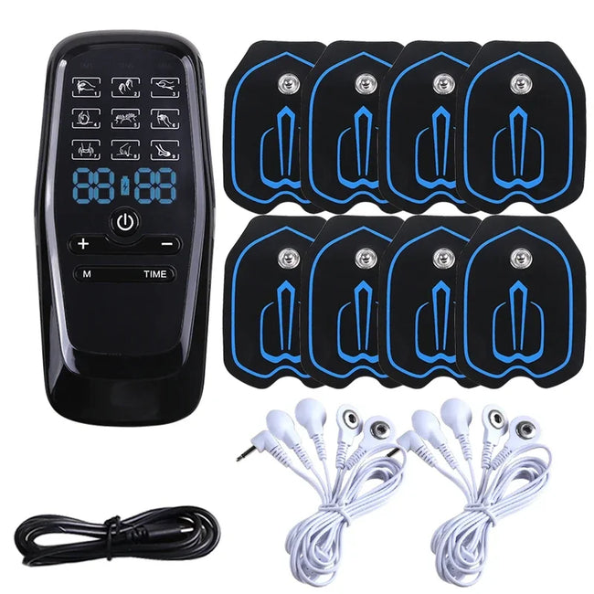 EMS Muscle Stimulator Pulse Acupuncture Relax Digital Therapy EMS Stimulator Pain Relief Body Massager Home Use
