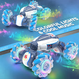 Gesture Sensing RC Stunt Car Toys Hand Controlled 2.4Ghz Remote Control Twist Cars 4WD Transform All-Terrain off Road Vehicle