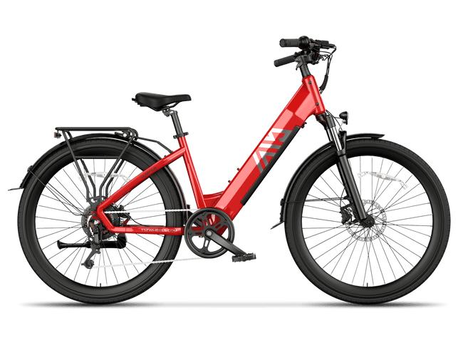 TST® Surfer 27.5" Step-Thru Commuter eBike