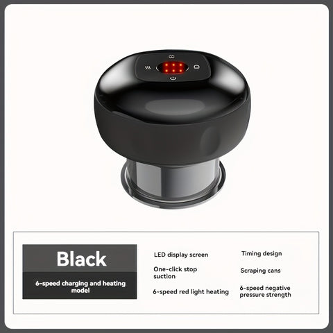 Smart Electric Heated Suction Cup Device Arm And Rear Neck Massager
