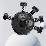Finger Grip Strengthener Hand Grip Strengthener Ergonomic Silicone Finger Exerciser BLACK