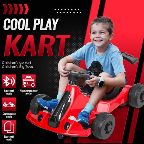 Mini Single Seat Kids Off Road Drift Karting Electric Go-karts For Kids With Safety Belt