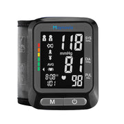 Sejoy Sphygmomanometer Digital Wrist Blood Pressure Monitor Heart Rate Pulse Meter