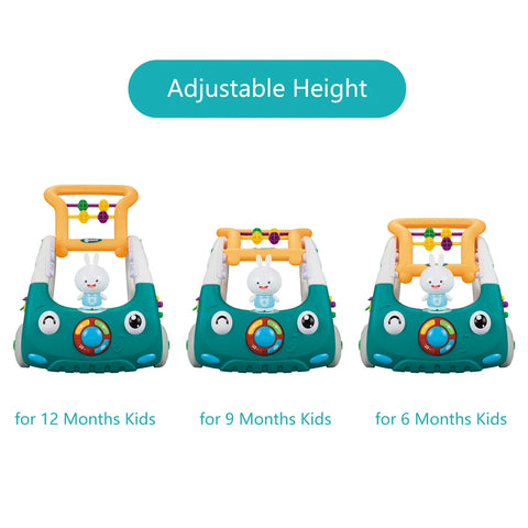 EDUCIRO 4-In-1 Baby Walker for Boys Girls, Sit to Stand Learning Walker, Baby Push Walker, Learning Push Toys for Baby
