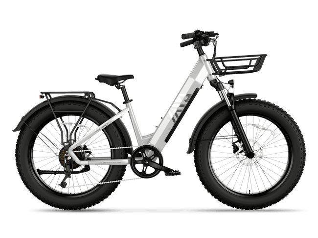TST® Combo Sale Dreamer 26" Step-Thru Fat Tire Electric Bike