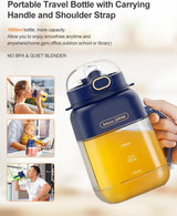 Portable Blender, Smoothie Blender, Personal Blenders with 34.1 Oz, No-Bpa, Leakproof-Lid and Sip Spout, USB-C Rechargeable, Dis