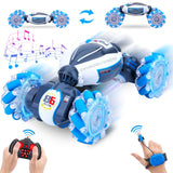 Gesture Sensing RC Stunt Car Toys Hand Controlled 2.4Ghz Remote Control Twist Cars 4WD Transform All-Terrain off Road Vehicle