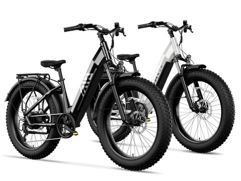 TST® Combo Sale Dreamer 26" Step-Thru Fat Tire Electric Bike