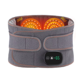 Electric Heating Waist Massager Support Belt Vibration Hot Compress Brace Belt 3 Gears Adjustment