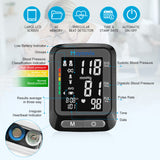Sejoy Sphygmomanometer Digital Wrist Blood Pressure Monitor Heart Rate Pulse Meter