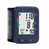 Sejoy Sphygmomanometer Digital Wrist Blood Pressure Monitor Heart Rate Pulse Meter