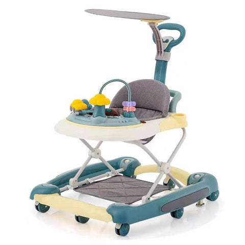 Baby Multi-Functional Comfortable Anti-Rollover Baby Walker