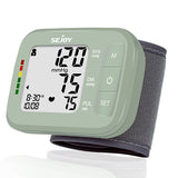 SEJOY Digital Wrist Blood Pressure Monitor Sphygmomanometer Tonometer Tensiometer Heart Rate Meter