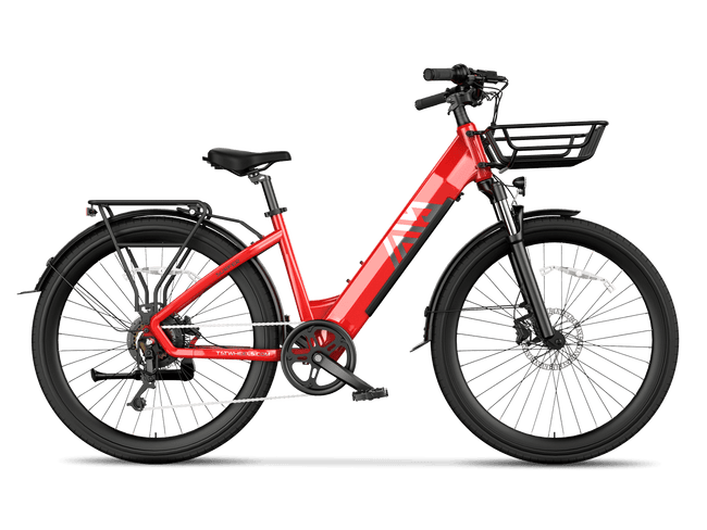 TST® Surfer 27.5" Step-Thru Commuter eBike
