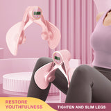 Multifunctional Leg Beauty Device Pelvic Floor Muscle Training Postpartum Repair Leg Clamp Countable Trainer Fitness Device
